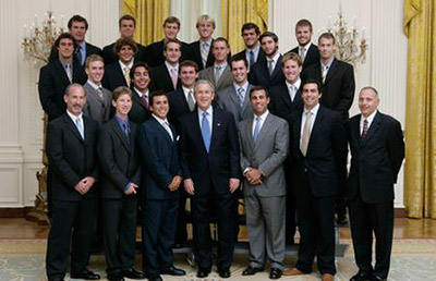 Bruins Men at White House